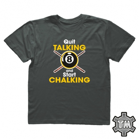 Quit talking and start chalking