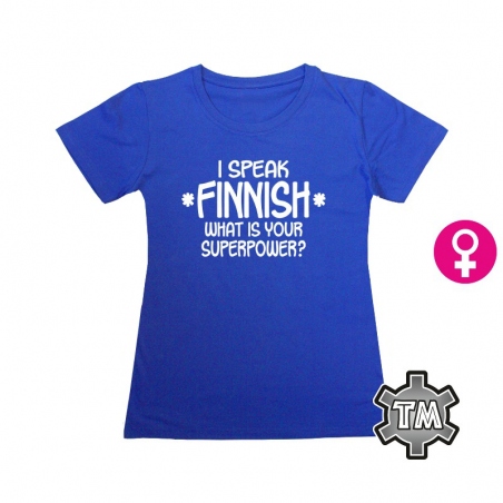 I speak Finnish - what is your superpower? (Lady)