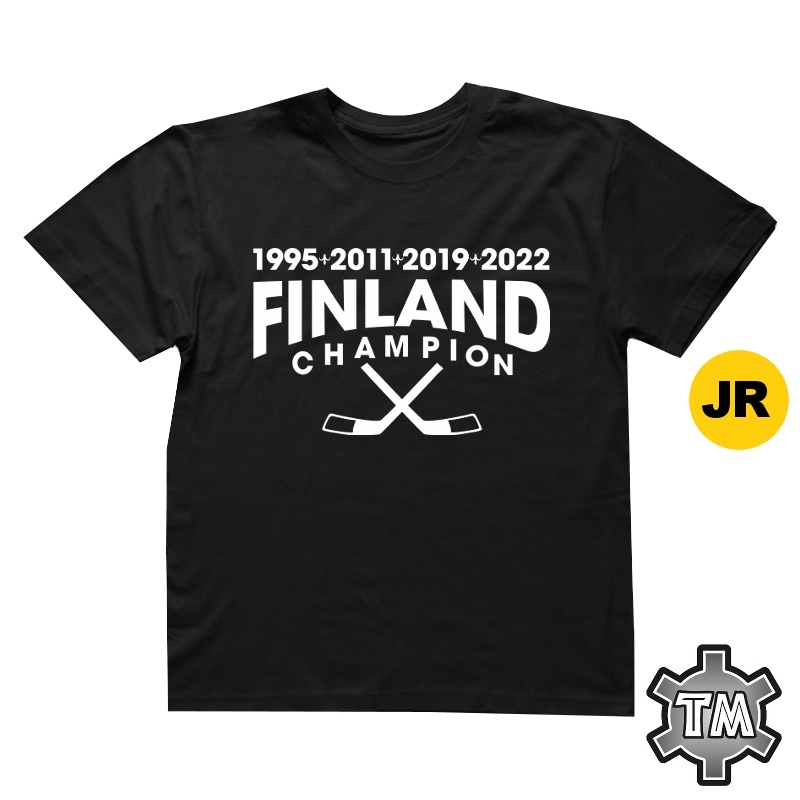 Finland Champion 1995-2022 T-paita lapselle