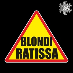 Blondi ratissa varoituskolmio 150x130mm