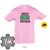 POISTO Medium Pink Lasten T-paita (valitse painatus)