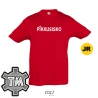 POISTO Punainen Lasten T-paita (valitse painatus)