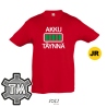 POISTO Punainen Lasten T-paita (valitse painatus)