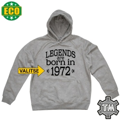 Legends are born in 1972...