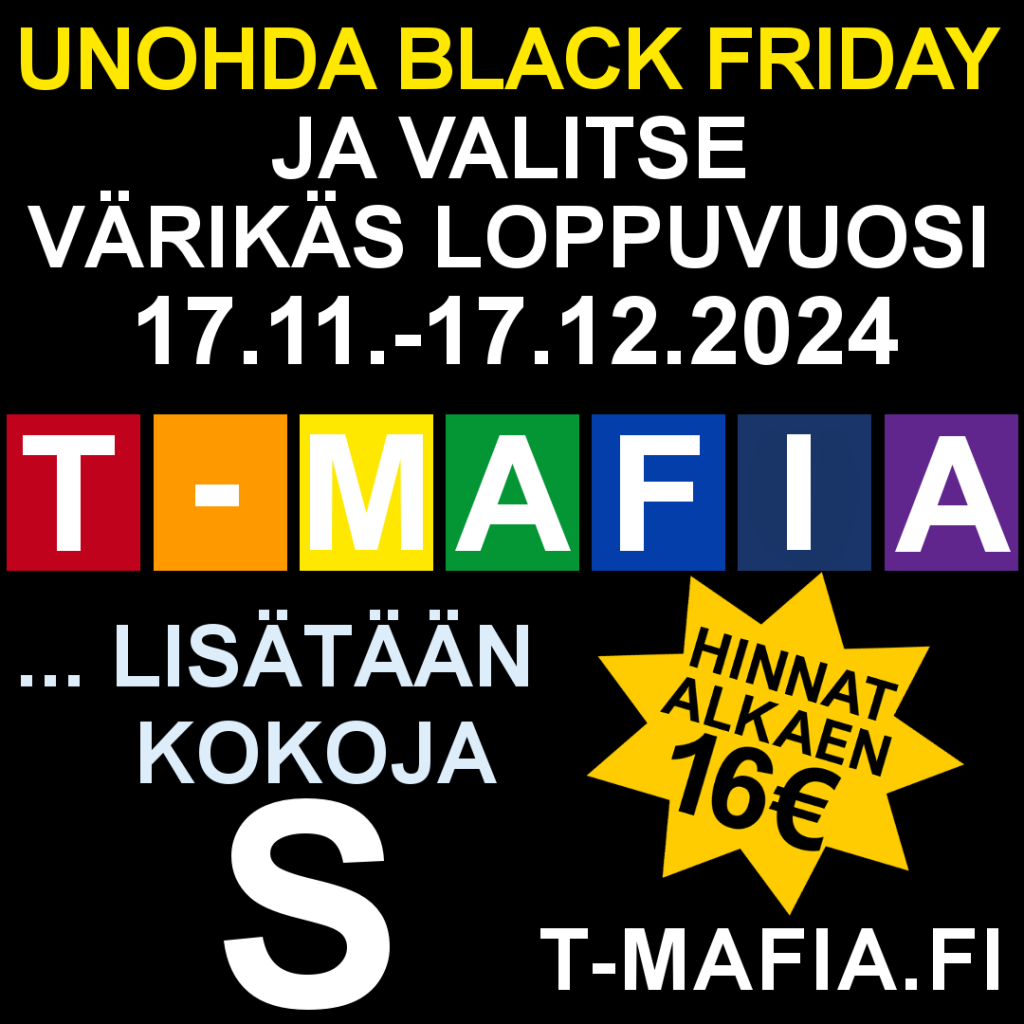 Unohda Black Friday!