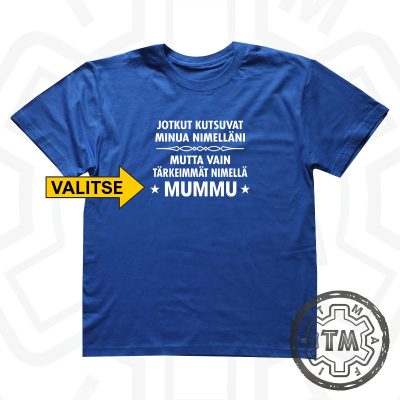 Jotkut kutsuvat minua nimelläni mutta vain tärkeimmät nimellä (valitse)