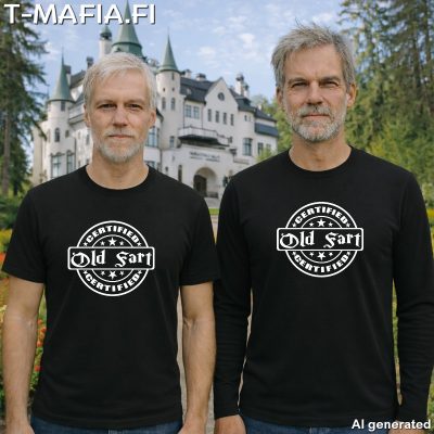 Certified Old Fart T-paita