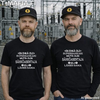 En ehkä ole supersankari mutta olen sähköasentaja (tai sähkömies)