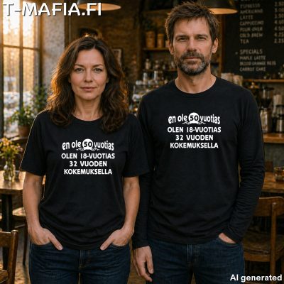 En ole 50-vuotias olen (valitse ikä)