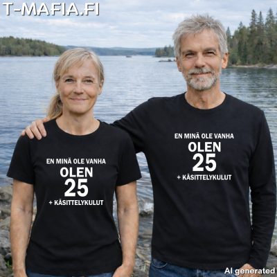 En minä ole vanha olen 25 plus käsittelykulut