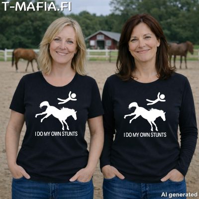 I do my own stunts (ratsastus)