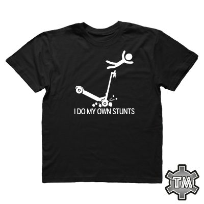 I do my own stunts sähköpotkulauta (skuutti)
