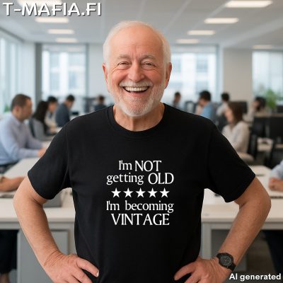 I'm not getting old I'm becoming vintage