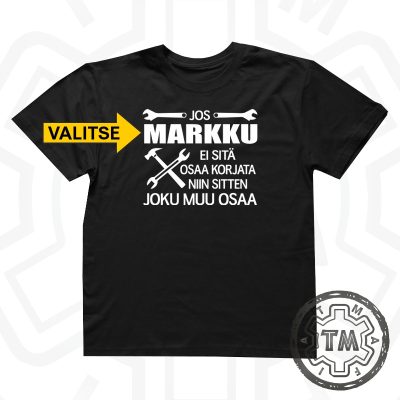 Jos (nimi) ei sitä osaa korjata niin sitten joku muu osaa