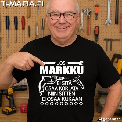 Jos (nimi) ei sitä osaa korjata niin sitten ei osaa kukaan (jakoavaimet)