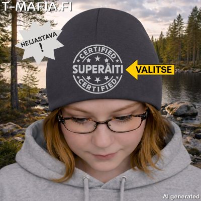 Certified Leima Omalla Tekstillä HEIJASTAVA PIPO
