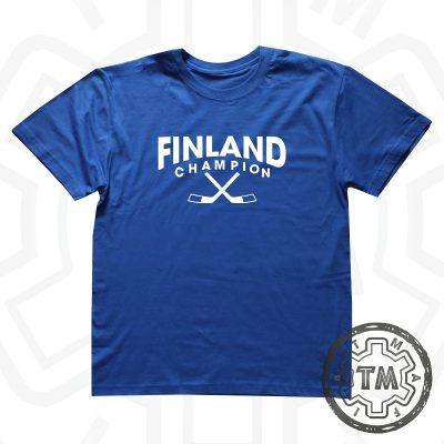 Finland Champion T-paita aikuiselle