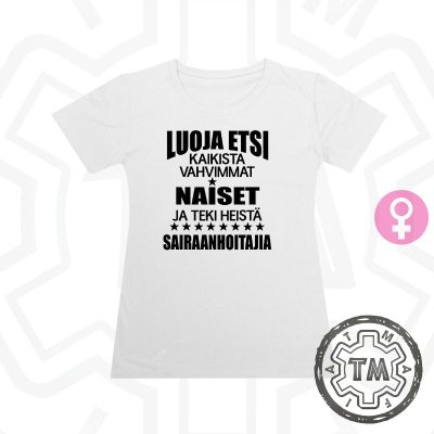 Luoja etsi kaikista vahvimmat naiset ja teki heistä sairaanhoitajia (LADY)