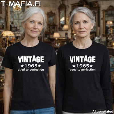 Vintage (oma luku) aged to perfection (Lady)