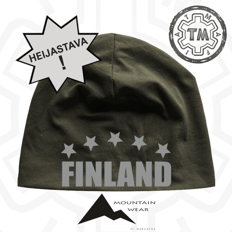 Army Finland stars heijastava pipo