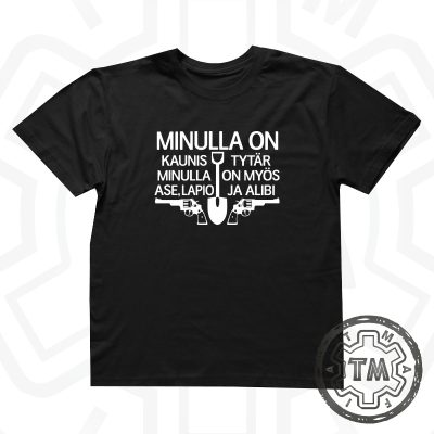 Minulla on kaunis tytär - minulla on myös ase, lapio ja alibi