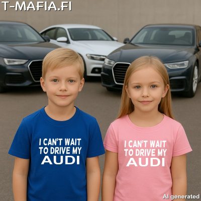 I can't wait to drive my AUDI (JR)