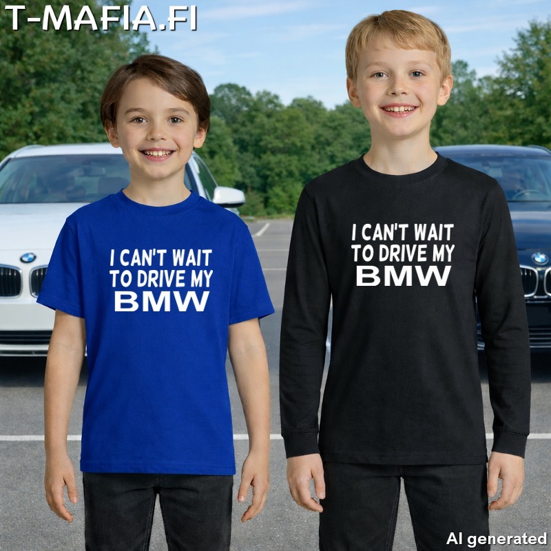 I can't wait to drive my BMW (JR)