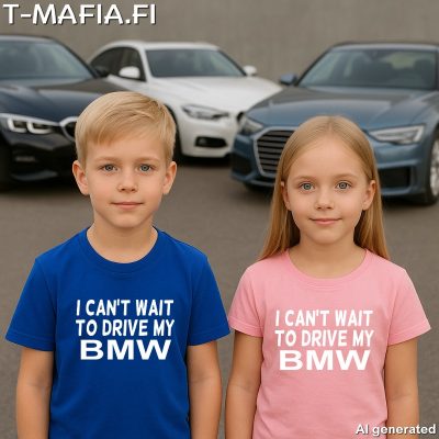 I can't wait to drive my BMW (JR)