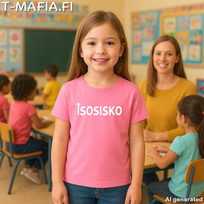 Isosisko T-paita lapselle