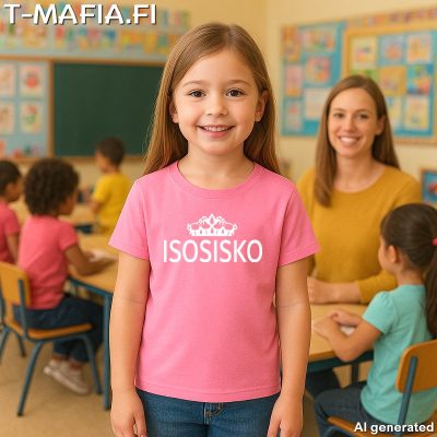 Isosisko Tiara T-paita lapselle
