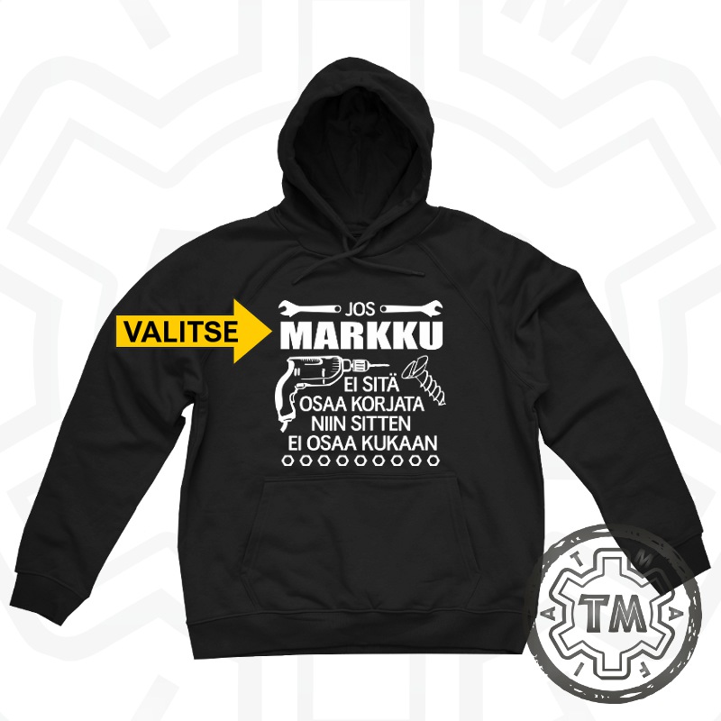 Jos (nimi) ei sitä osaa korjata niin sitten ei osaa kukaan (jakoavaimet) HUPPARI