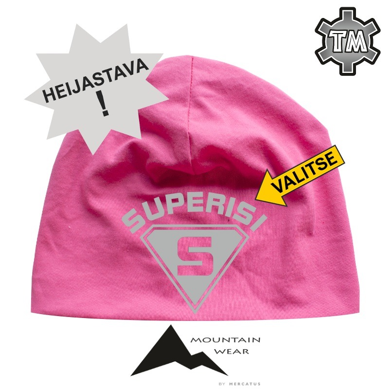 SUPERISI (oma teksti) heijastava pipo - Image 6