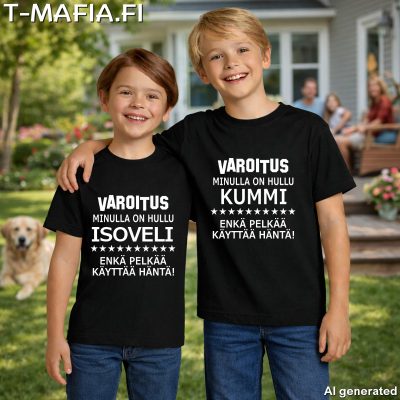 VAROITUS! Minulla on hullu (valitse teksti) JR