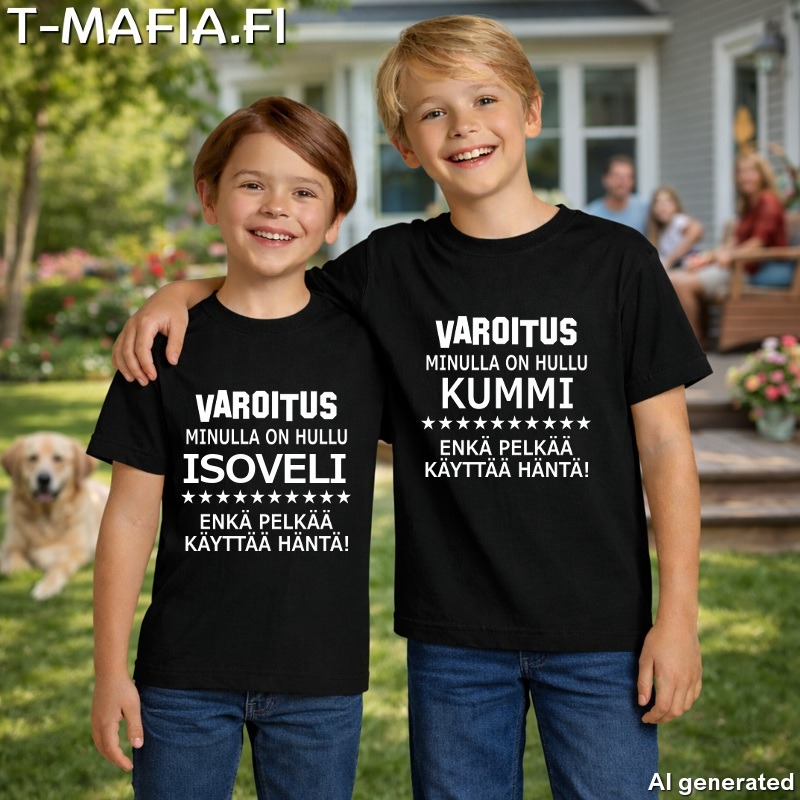 VAROITUS! Minulla on hullu (valitse teksti) JR