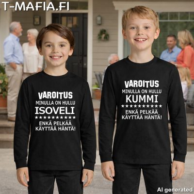 VAROITUS! Minulla on hullu (valitse teksti) (PITKÄH JR)