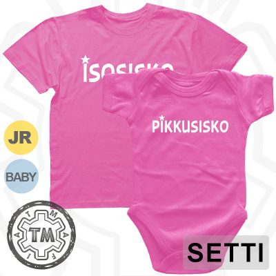 Isosisko/Pikkusisko Cartoon JR / BODY Tuotepaketti