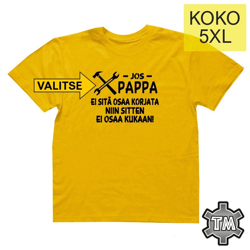 Jos PAPPA (tai joku muu) ei sitä osaa korjata GOLD-5XL
