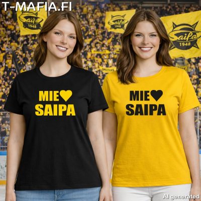 MIE sydän SAIPA Naisten T-Paita