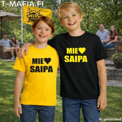 MIE sydän SAIPA Lasten T-paita