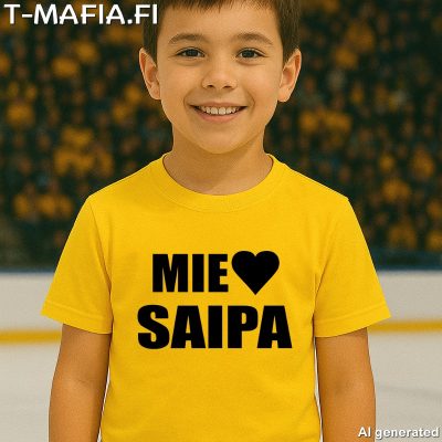 MIE sydän SAIPA Lasten T-paita