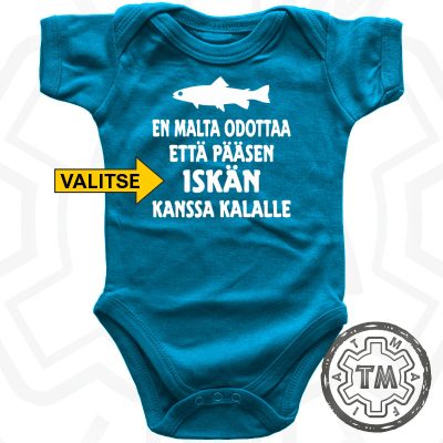 En malta odottaa että pääsen ISKÄN kanssa kalalle (body)