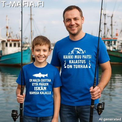 En malta odottaa että pääsen ISKÄN kanssa kalalle (JR)