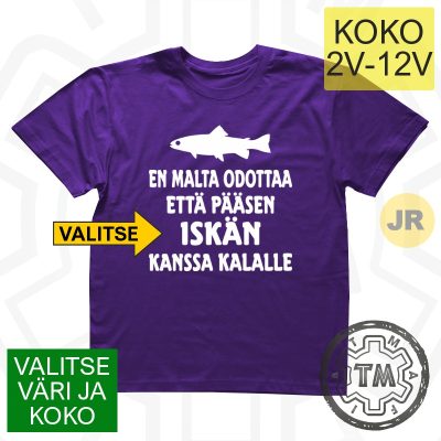En malta odottaa että pääsen (valitse) kanssa kalalle (JR-KESÄ)