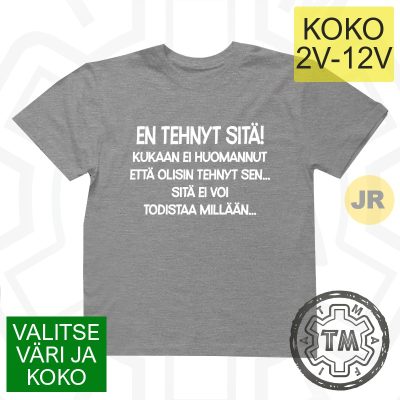 En Tehnyt Sitä (JR-KESÄ)