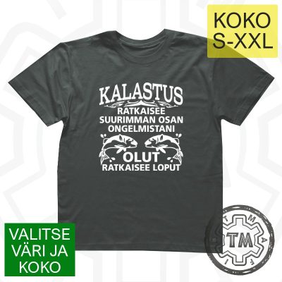 Kalastus Ratkaisee Suurimman Osan Ongelmistani S-XXL