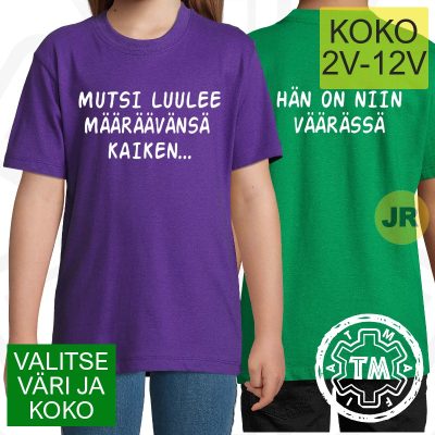 Mutsi Luulee Määräävänsä Kaiken (JR-KESÄ)