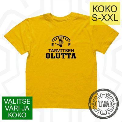 Tarvitsen olutta S-XXL