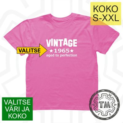 Vintage (oma luku) Aged to perfection S-XXL