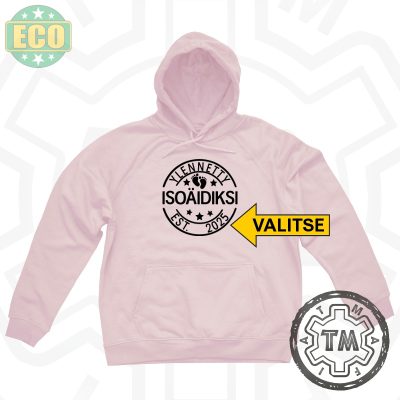 Ylennetty isoäidiksi (valitse luku) Huppari