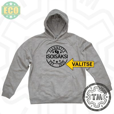 Ylennetty isoisäksi (valitse luku) Huppari